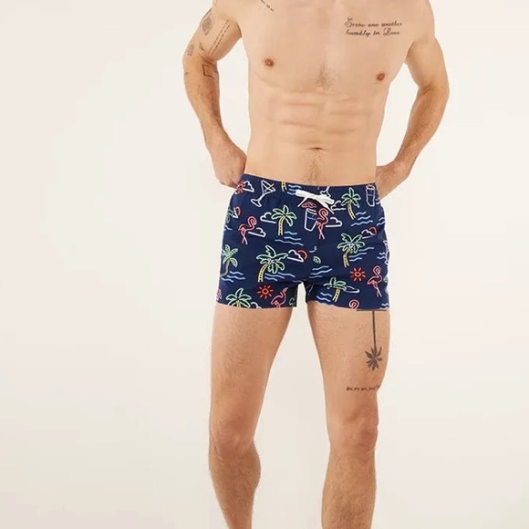 chubbies Other - Chubbies - The Neon Lights Swim Shorts Trunks Navy Men's - Size Medium